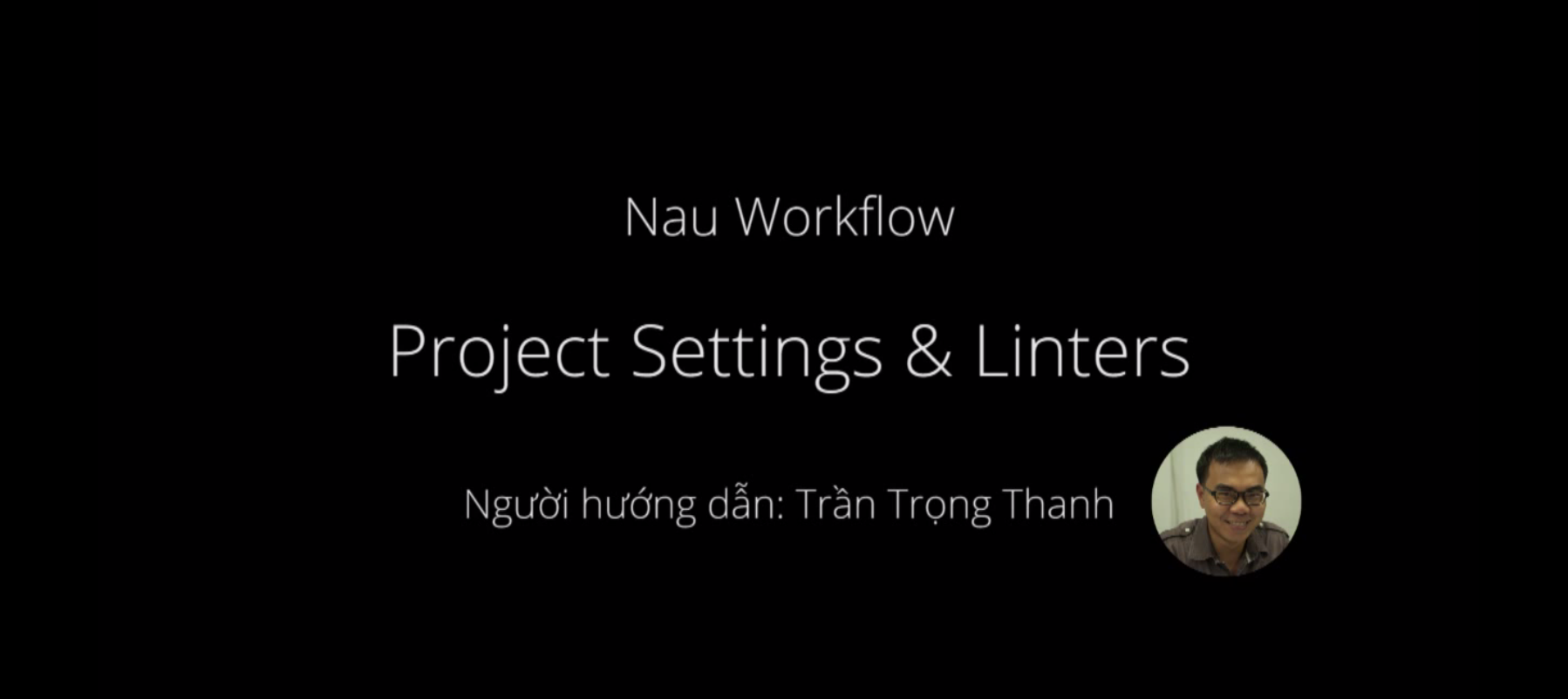 nau-workflow-project-settings-and